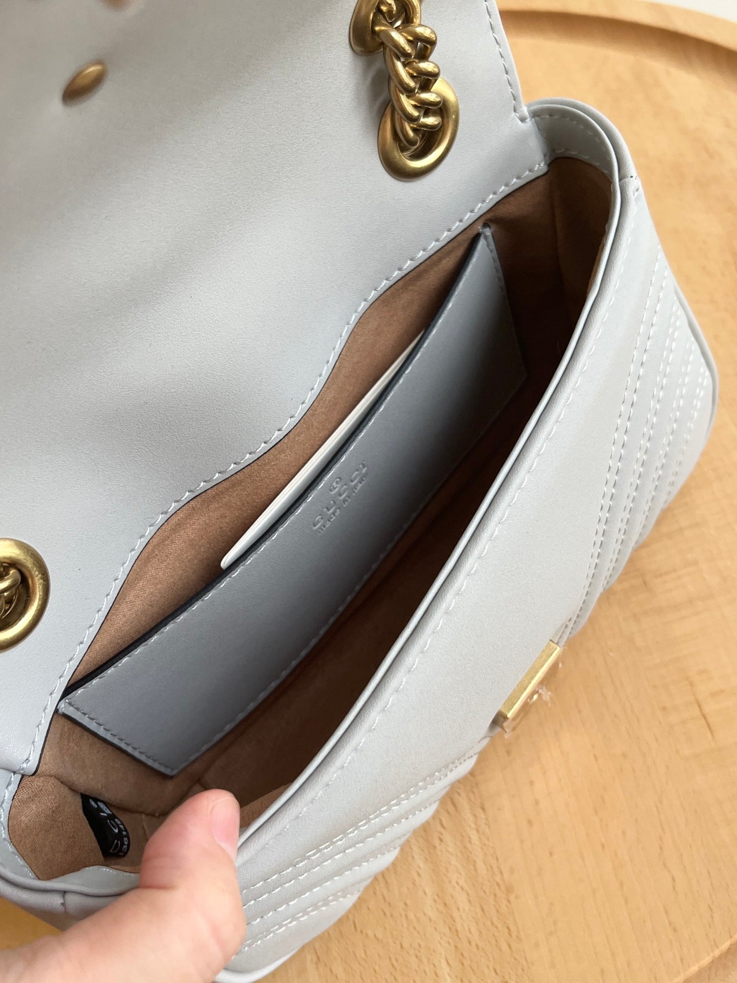 1XB444BDE Stylish leather bag