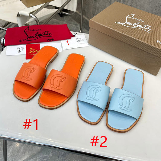 JXA29ZDE Stylish leather Slippers