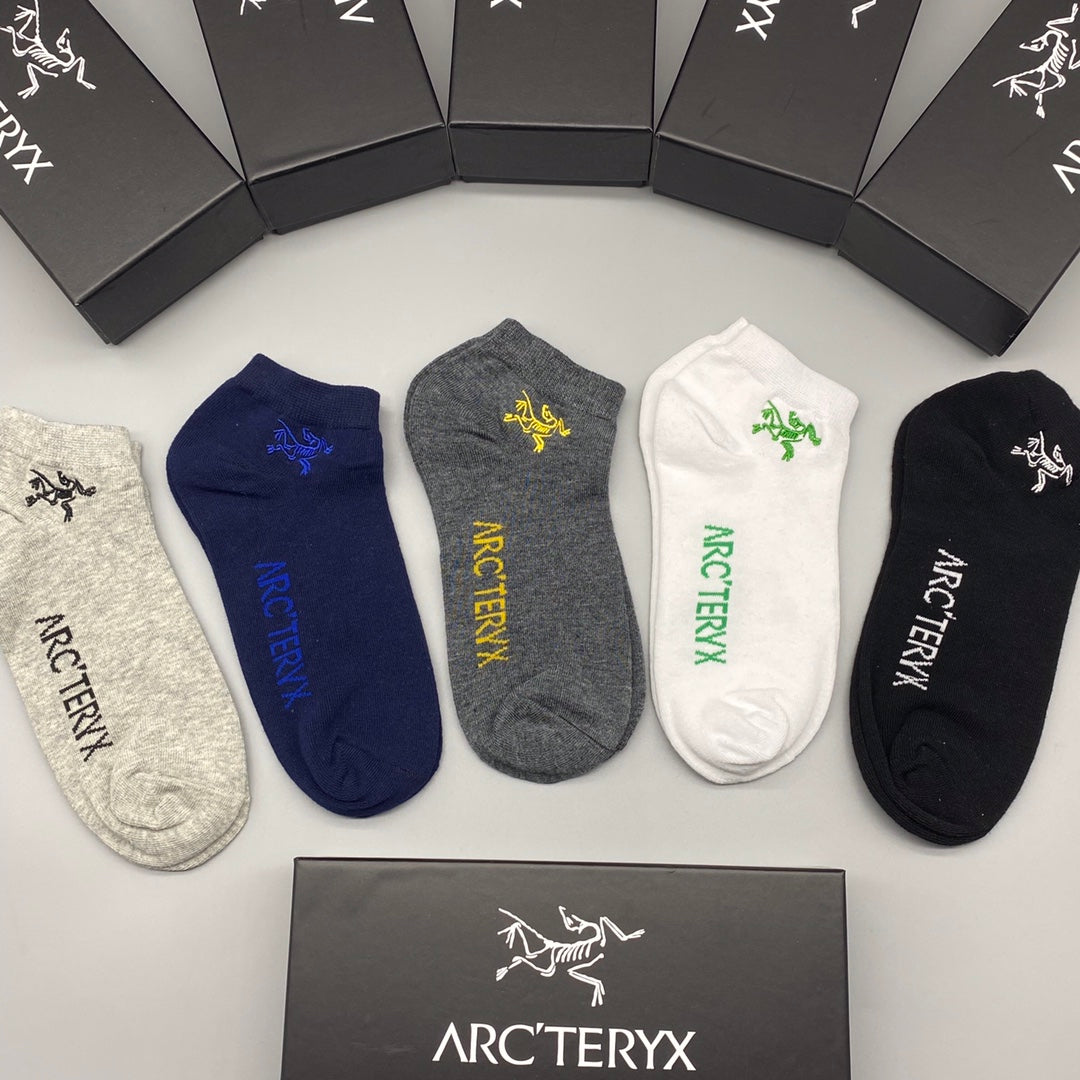 235QA43SDE Stylish socks(5 pairs )