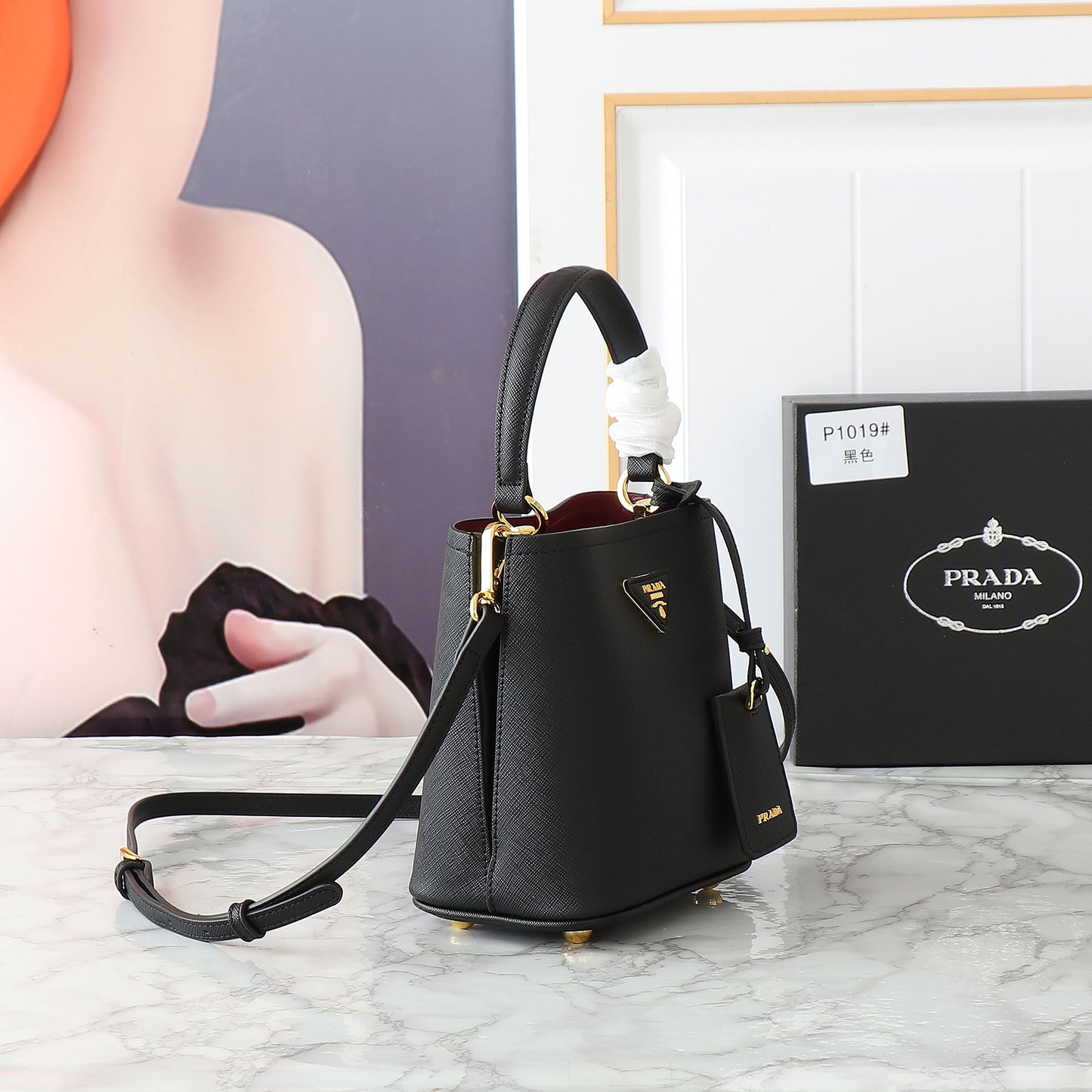 1WP102BDE Stylish leather bag