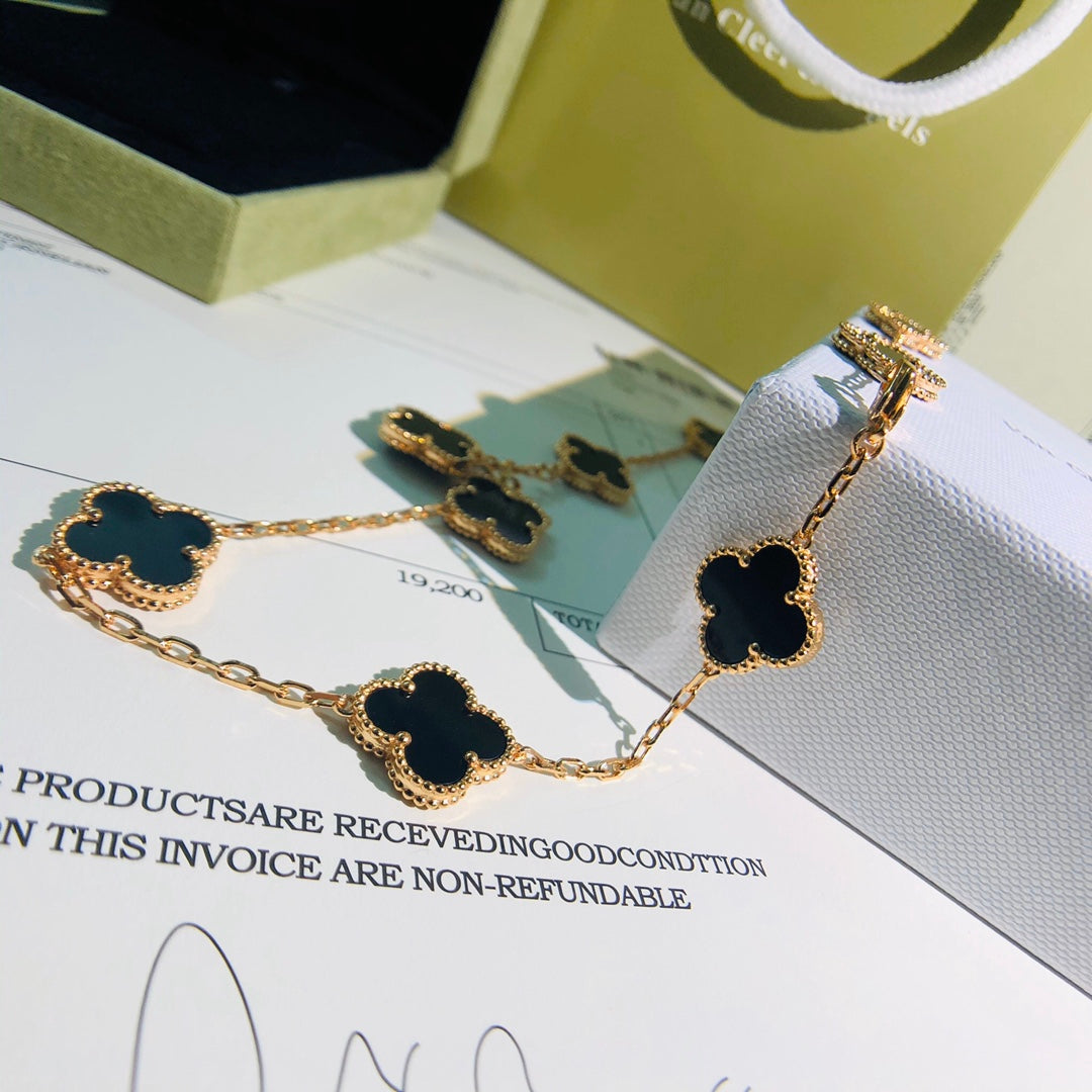 5XVA181XDE Stylish 10 flowers necklaces
