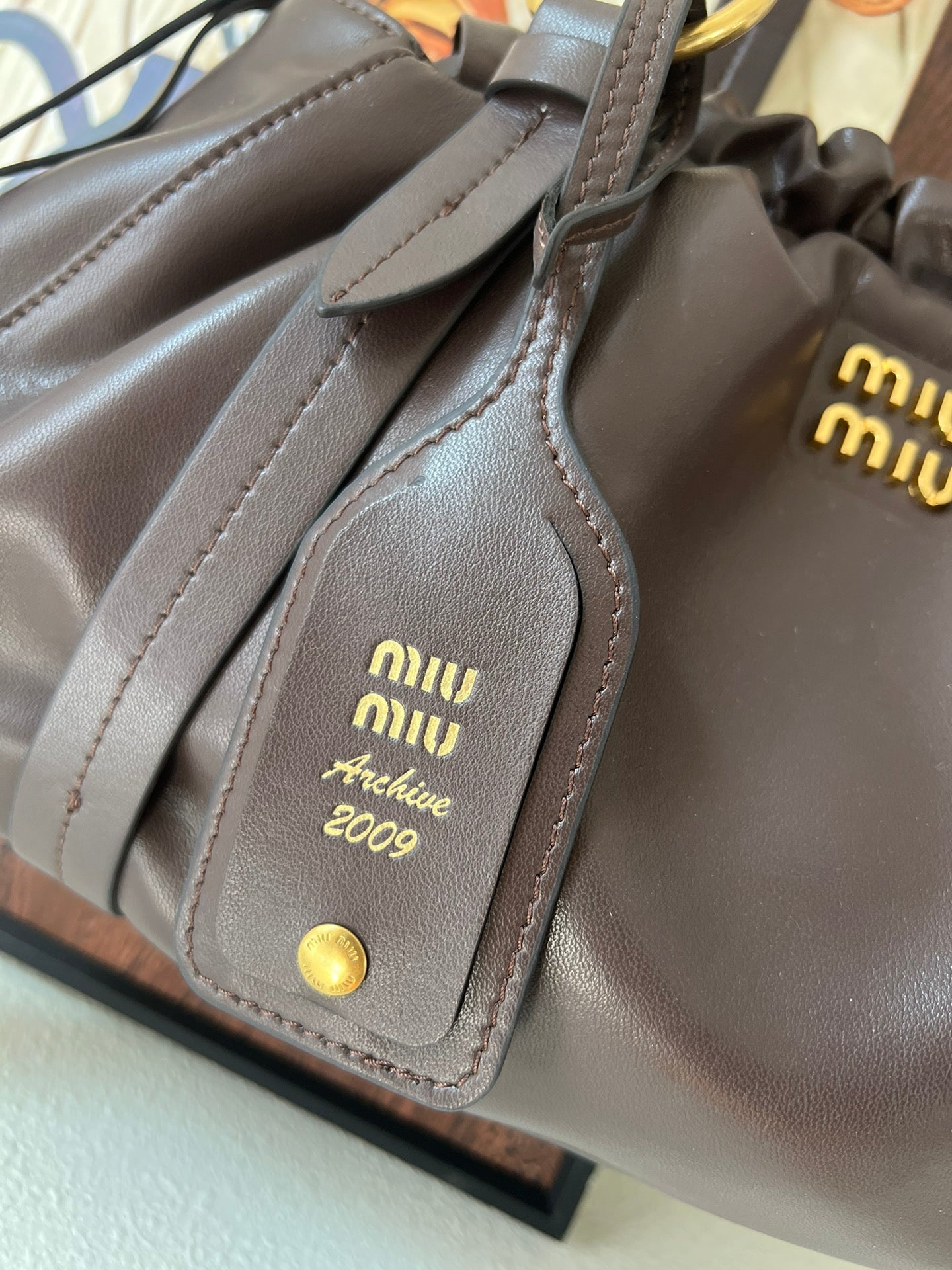 1WA79BDE Stylish leather bag