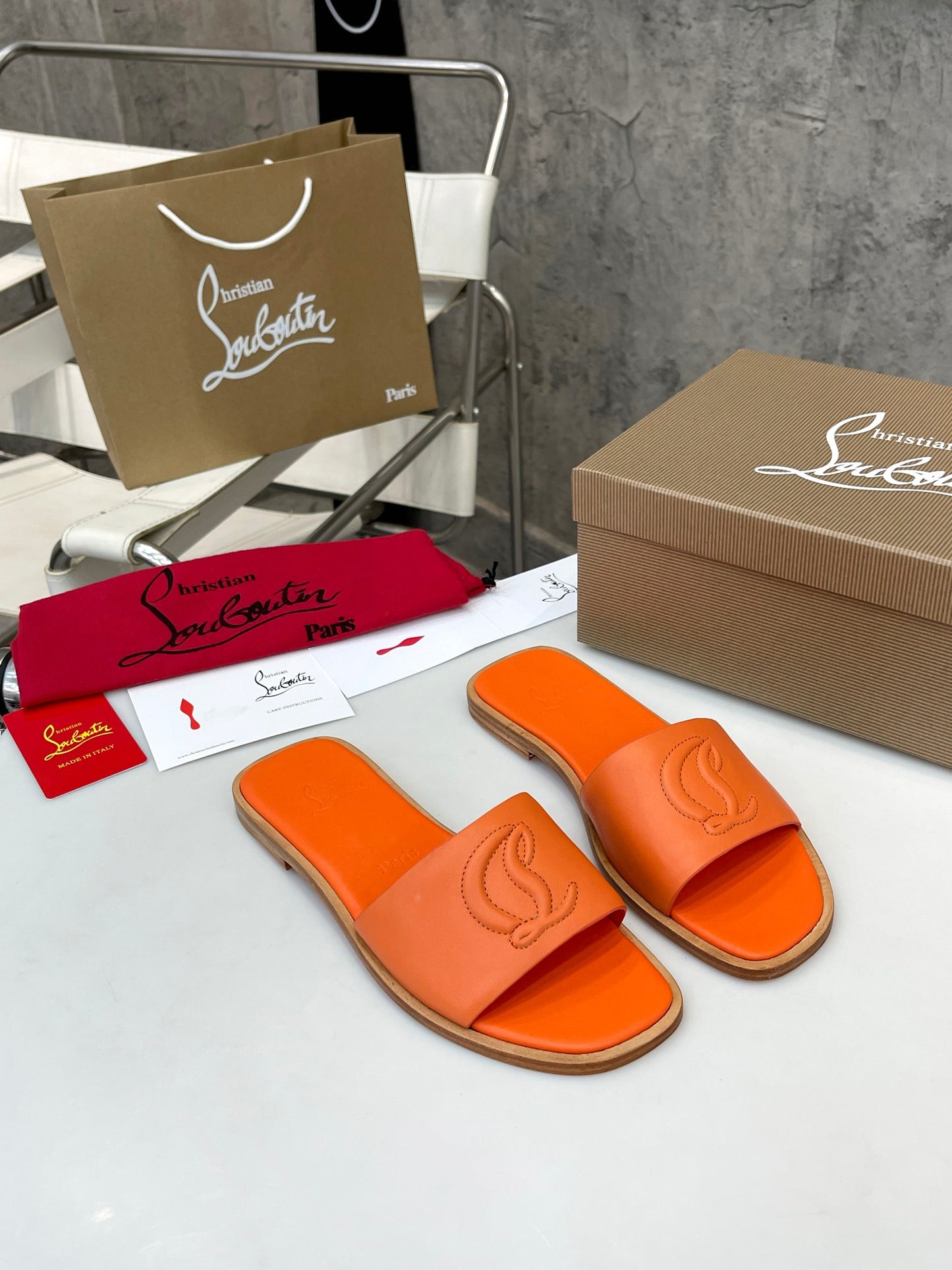 JXA29ZDE Stylish leather Slippers