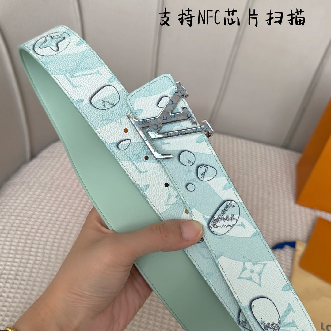 14E139PDE Stylish High quality leather belt With full package
