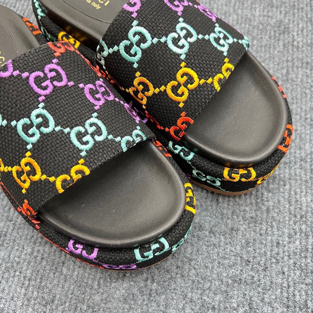 54B122ZDE Stylish slippers  Sole thickness 5.5cm