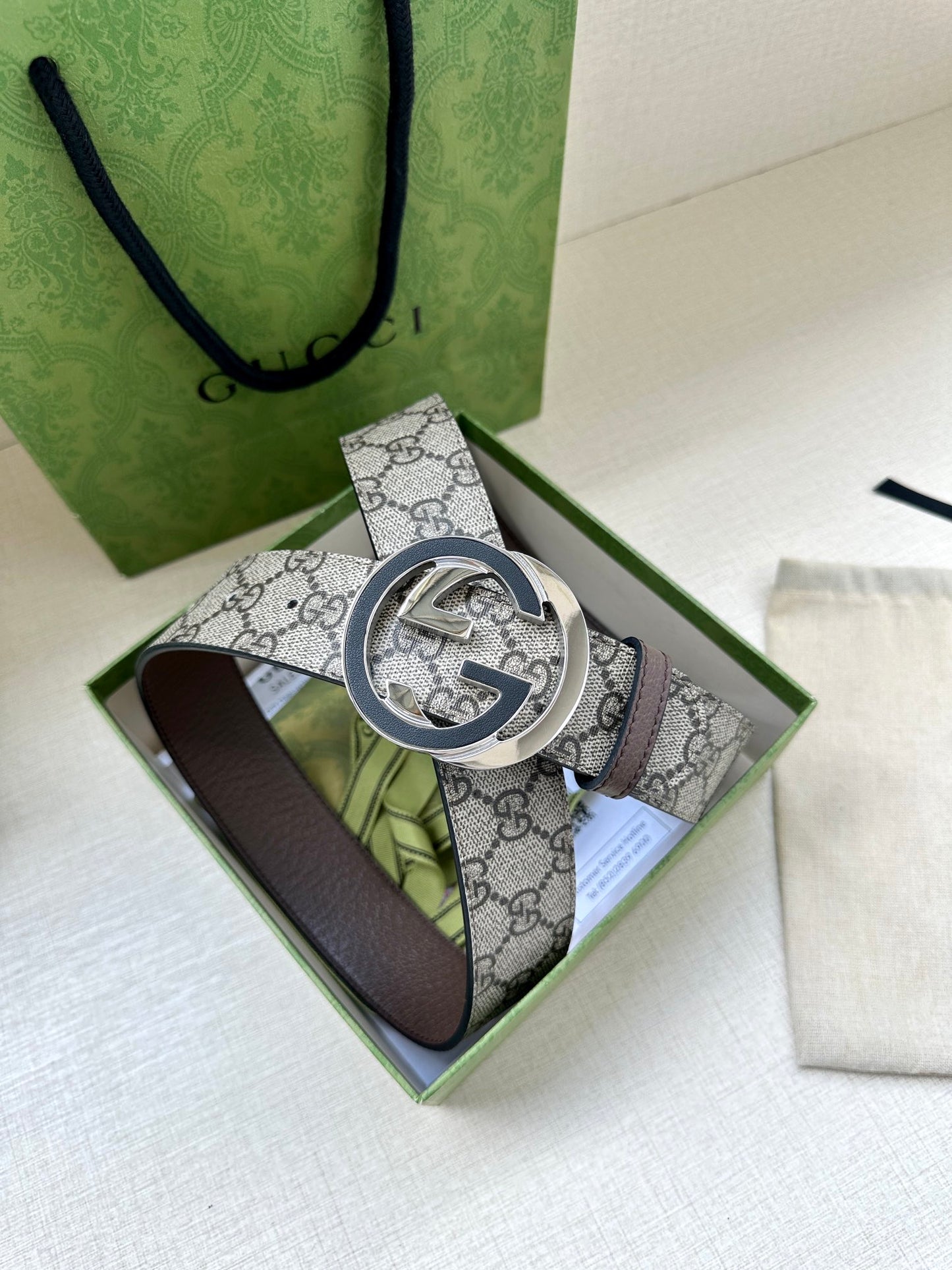 195NB1PDE Stylish high-quality leather belt