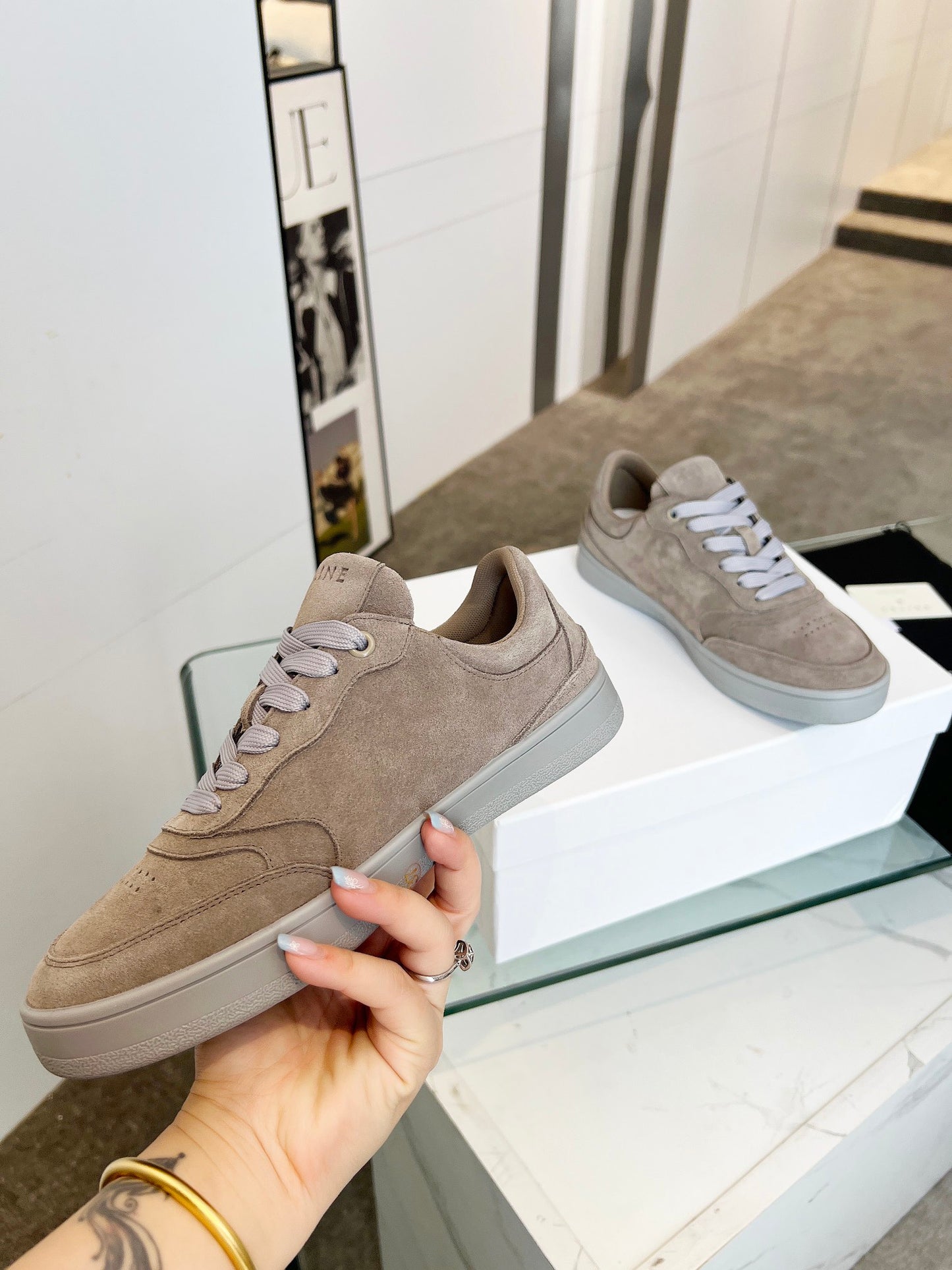 285ZN154ZDE Stylish  leather Shoes