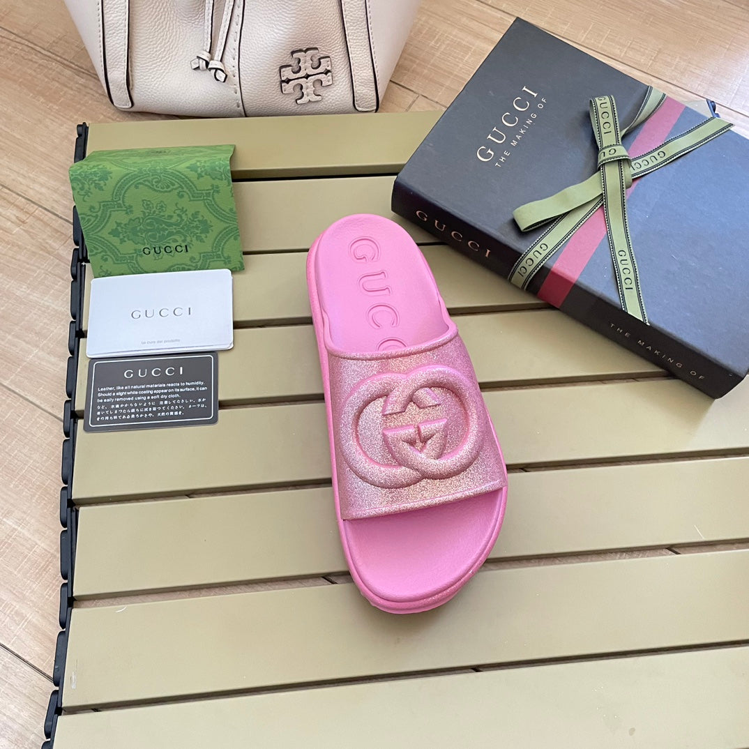 14B204ZDE Stylish Slippers Inner heightening insole 5cm