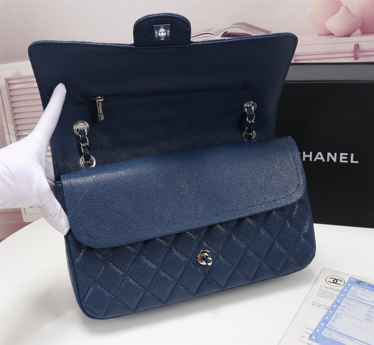 1XC96BDE Stylish leather bag 