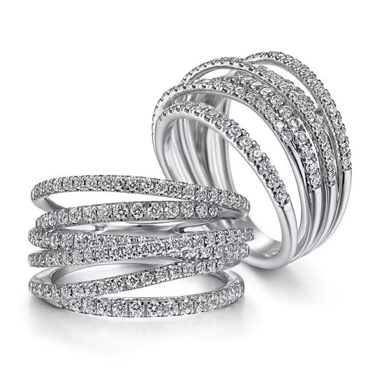 PYA15JDE Stylish Diamond Ring High Quality Wedding Ring