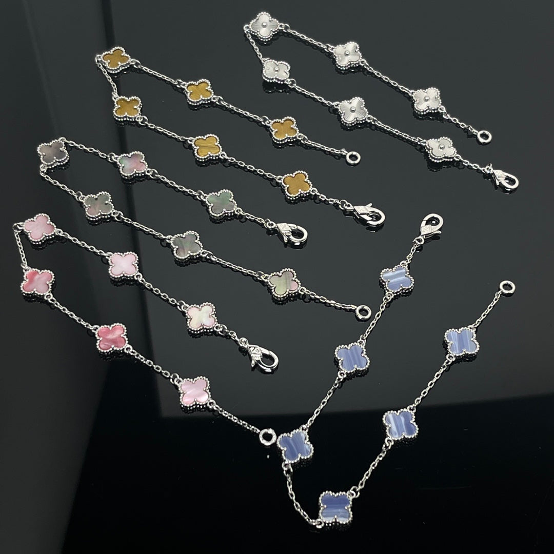 5XVA183KDE Stylishbracelets 6 flowers mini size 0.9cm flower