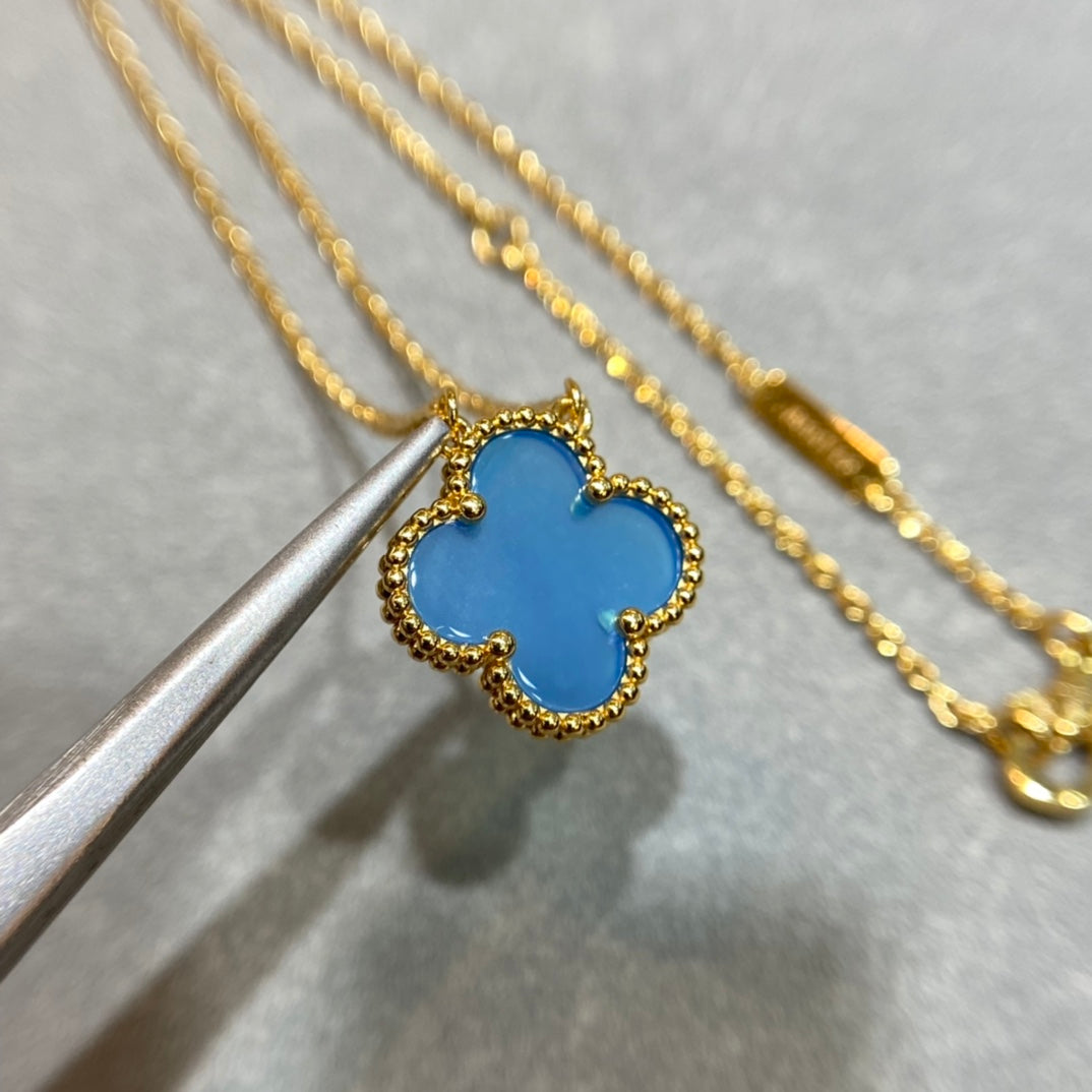 5XVA184XDE Stylish  1 flower necklace