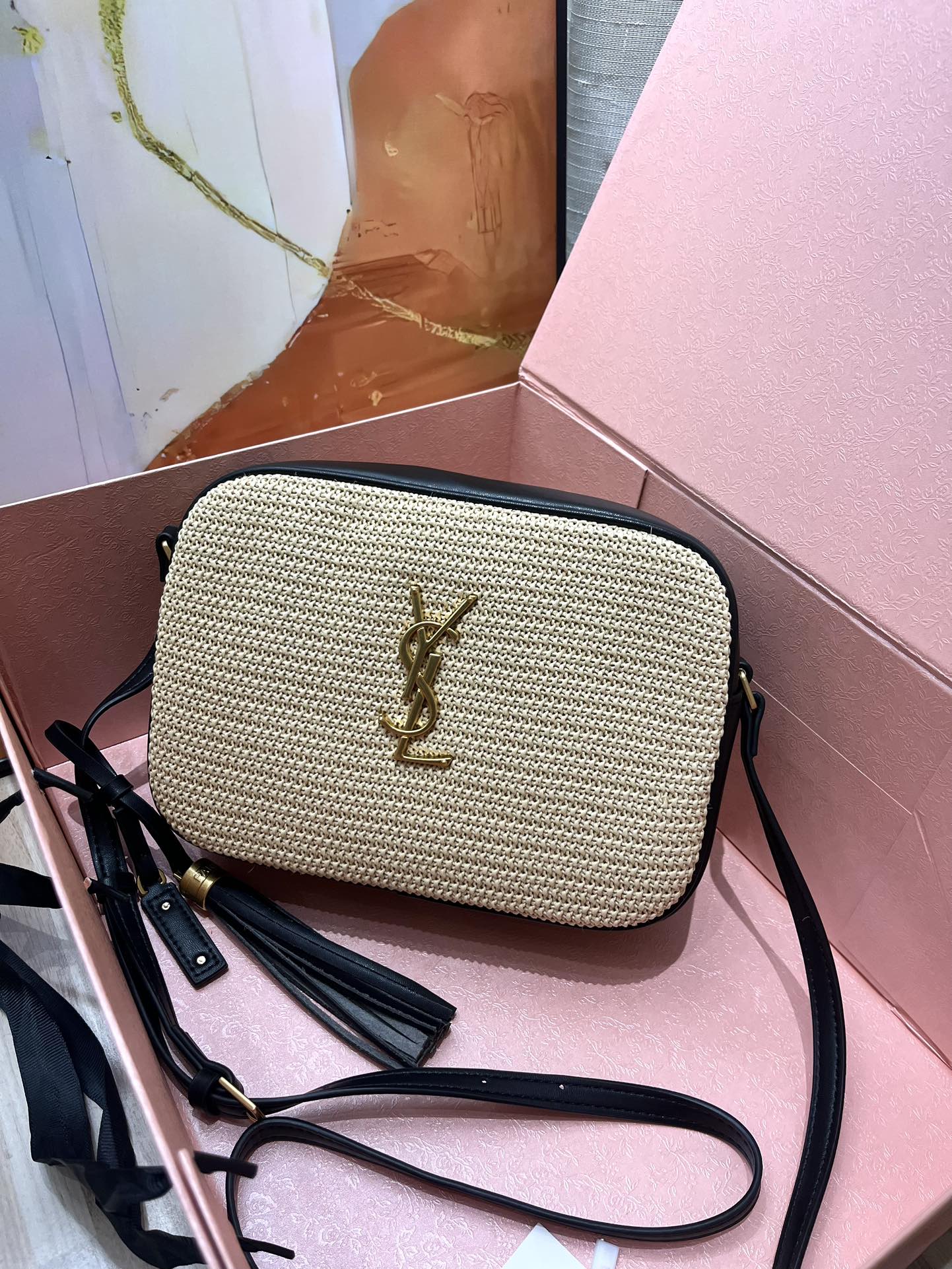 1XSL265BDE Stylish woven bag