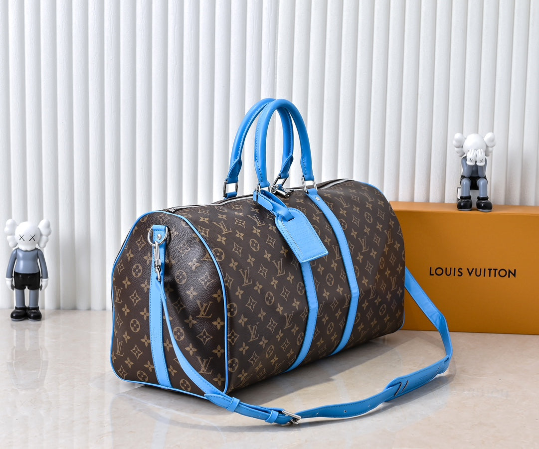 165NE88BDE Stylish leather luggage bags