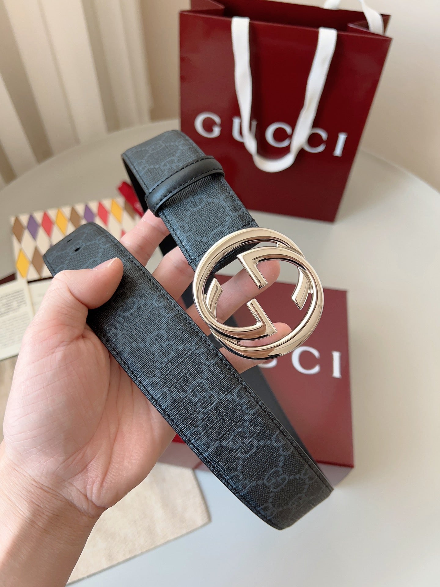 195NB2PDE Stylish high-quality leather belt
