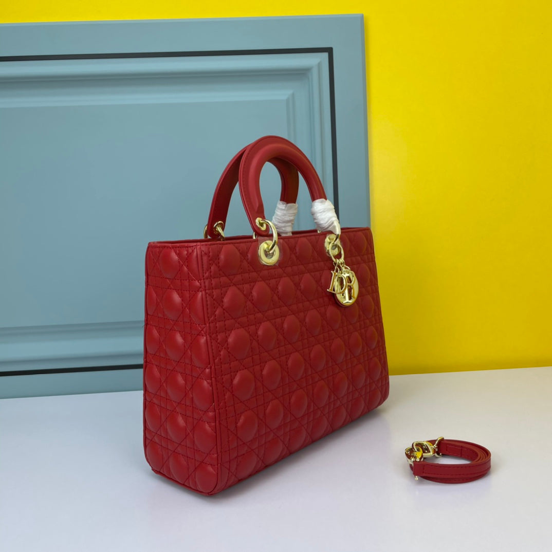 1XD54BDE Stylish leather bag  (32CM)