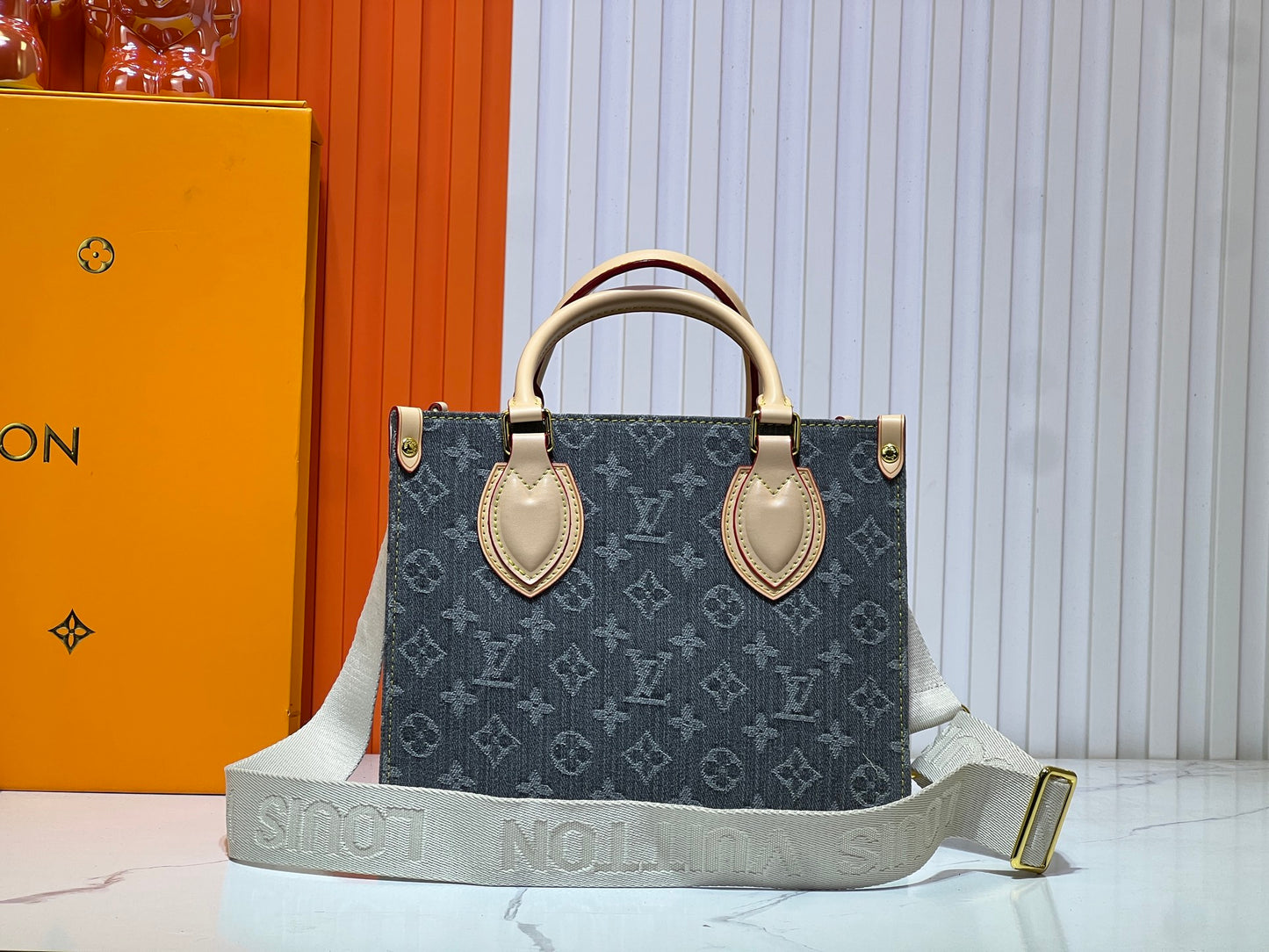 155NE34BDE Stylish denim bag