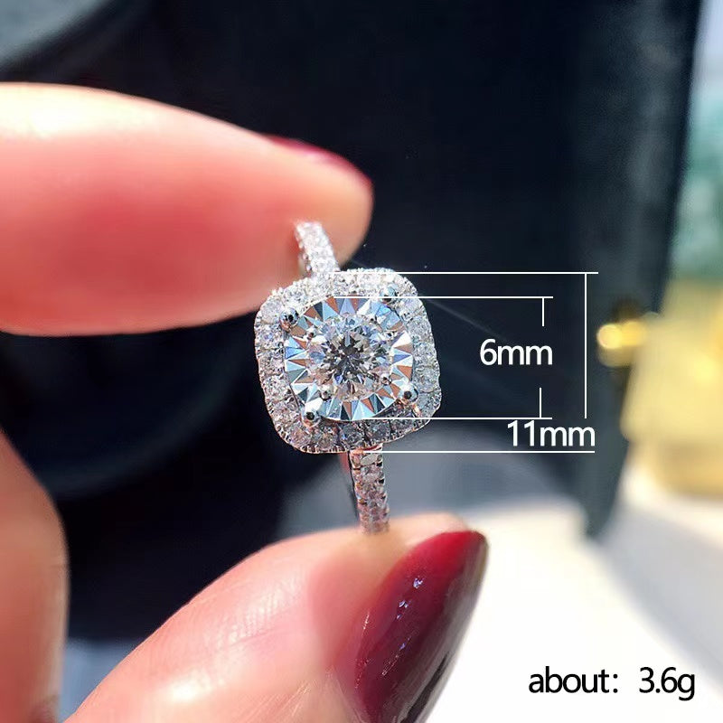 PYA37JDE Stylish  Diamond Ring High Quality Wedding Ring