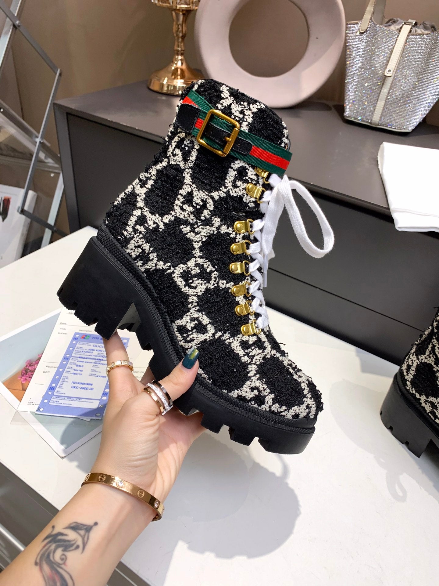 2XB192ZDE Stylish leather boot (top layer leather lining)