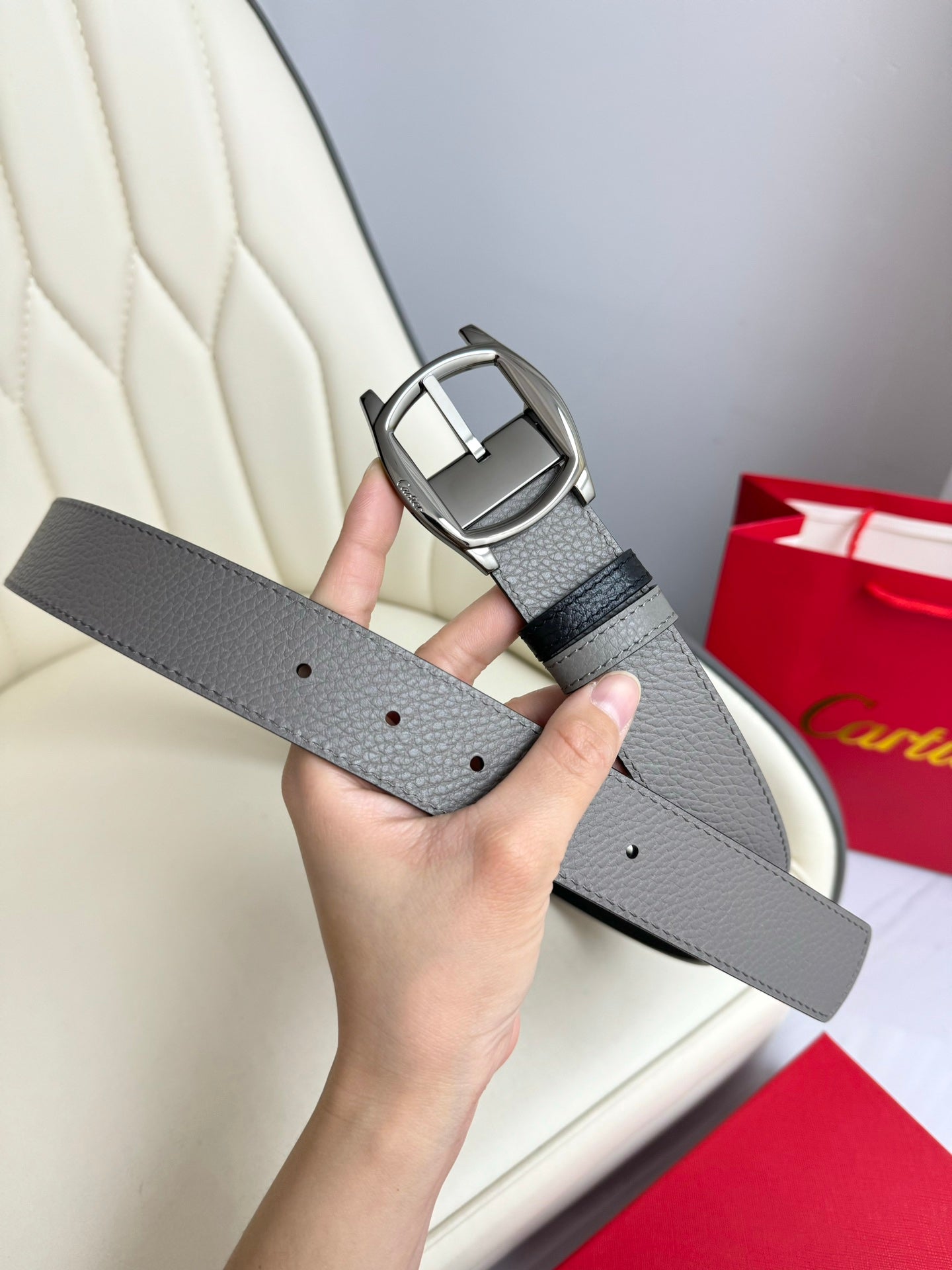 1WK173PDE Stylish  High quality belt With full package