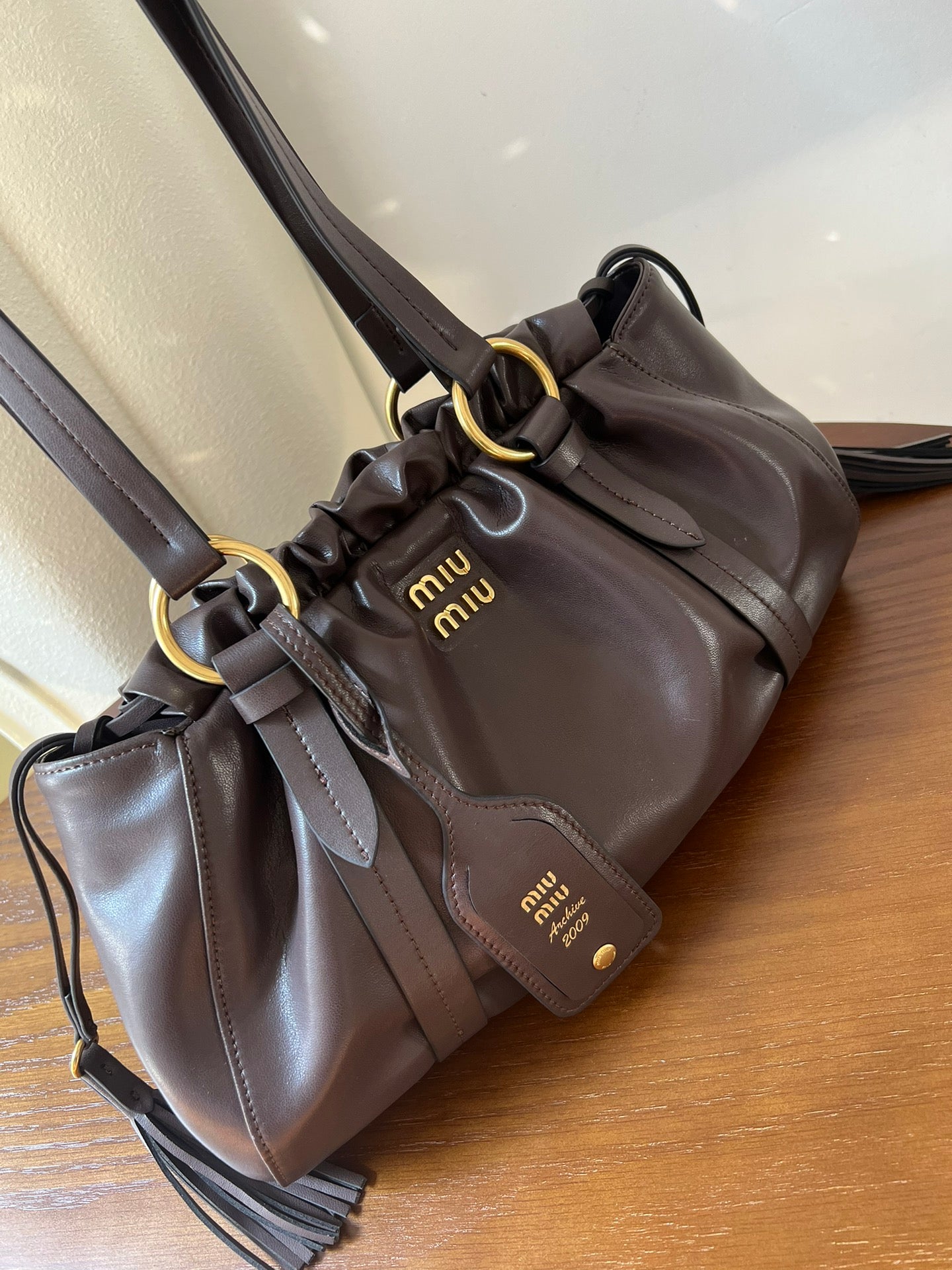 1WA79BDE Stylish leather bag