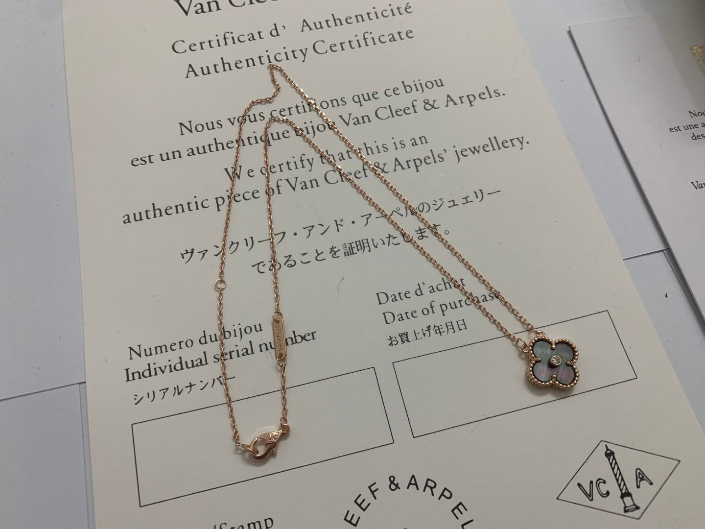 5XVA185XDE Stylish 1 flower necklace