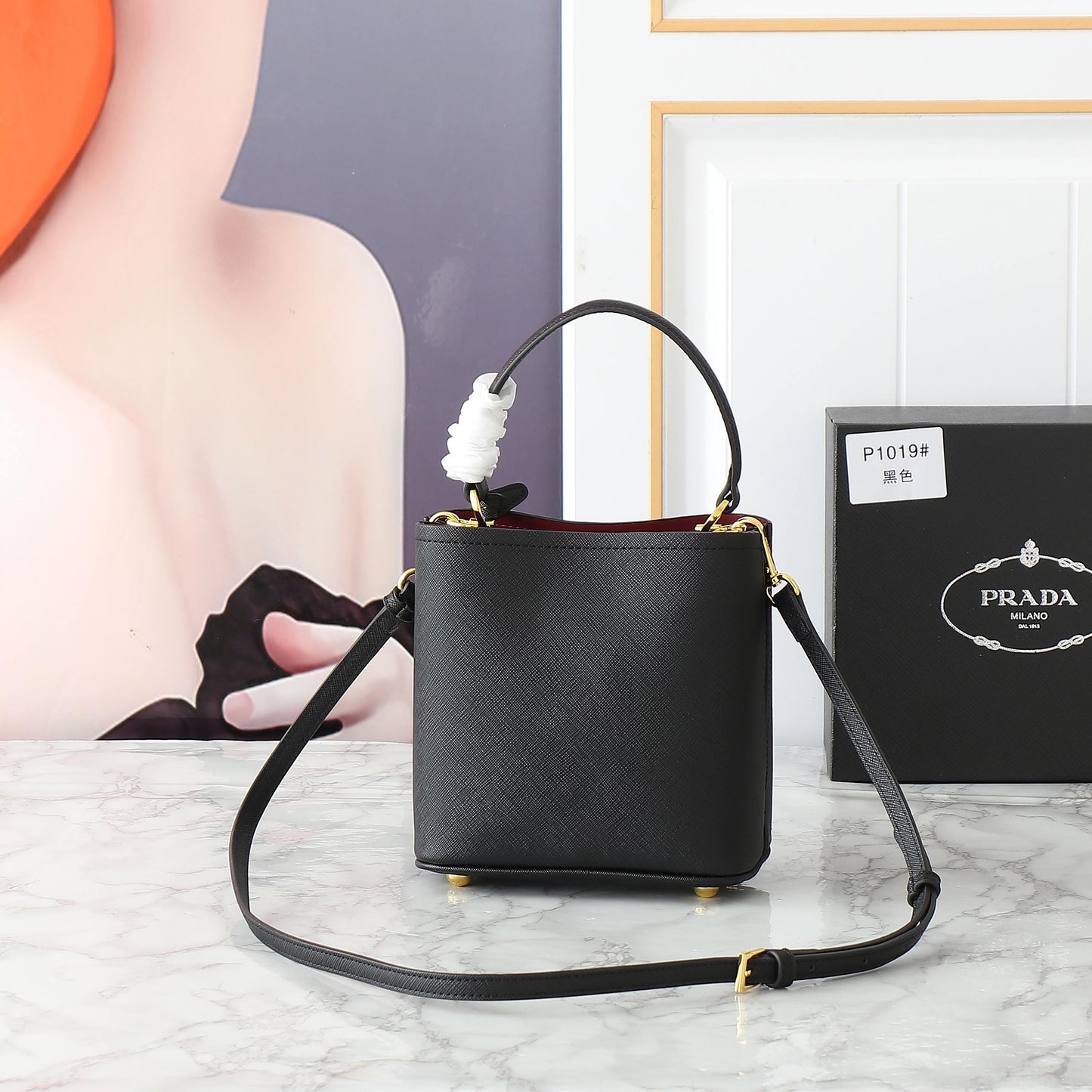 1WP102BDE Stylish leather bag