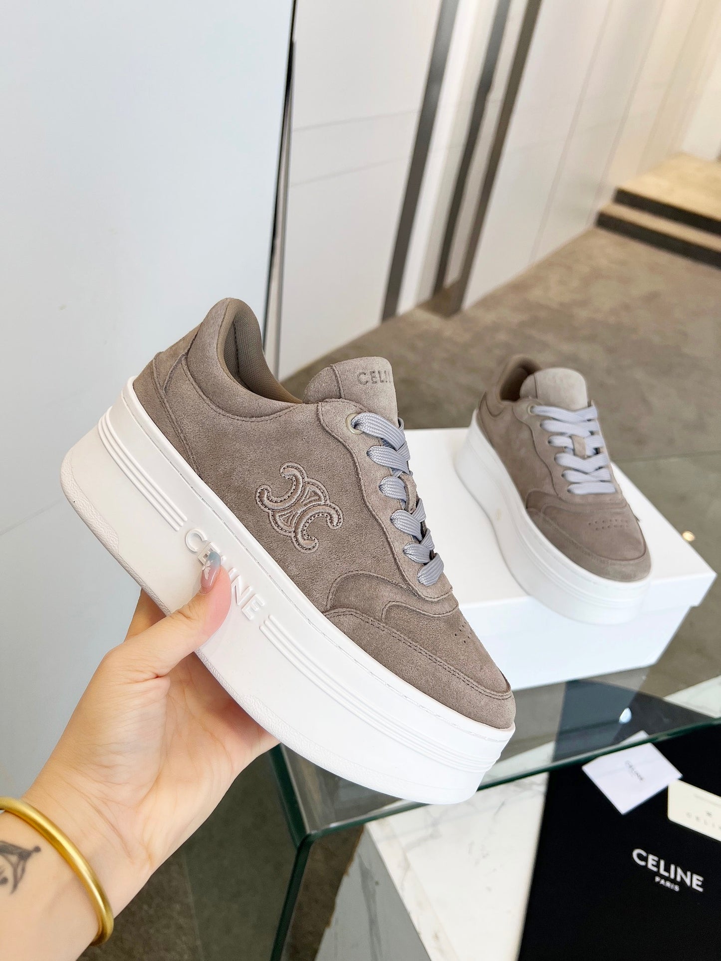 285ZN53ZDE Stylish leather Shoes