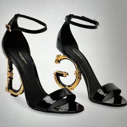 1XA161ZDE Stylish leather high heels