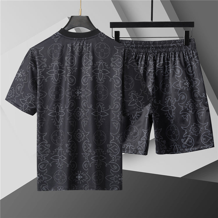 135WE105UDE Stylish shirt and shorts set