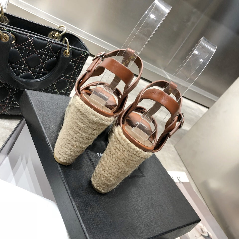 2SL27ZDE Stylish leather High heels