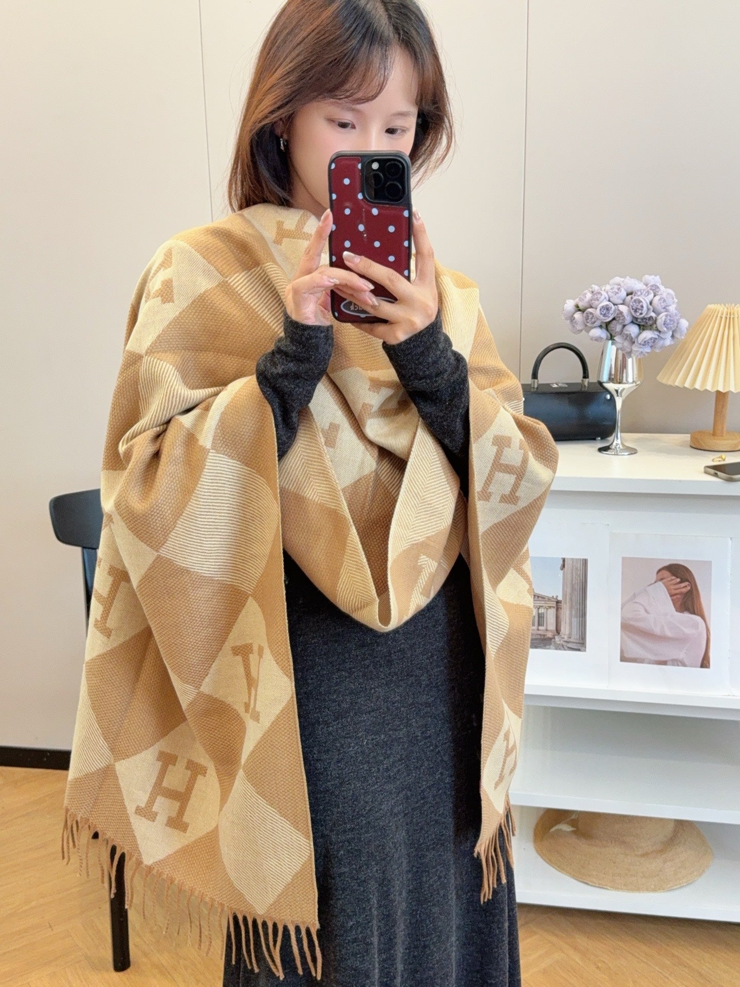 185ZH36WDE Stylish Winter Scarves