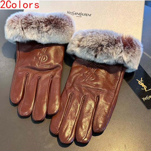 14SL25SDE Stylish Wool gloves