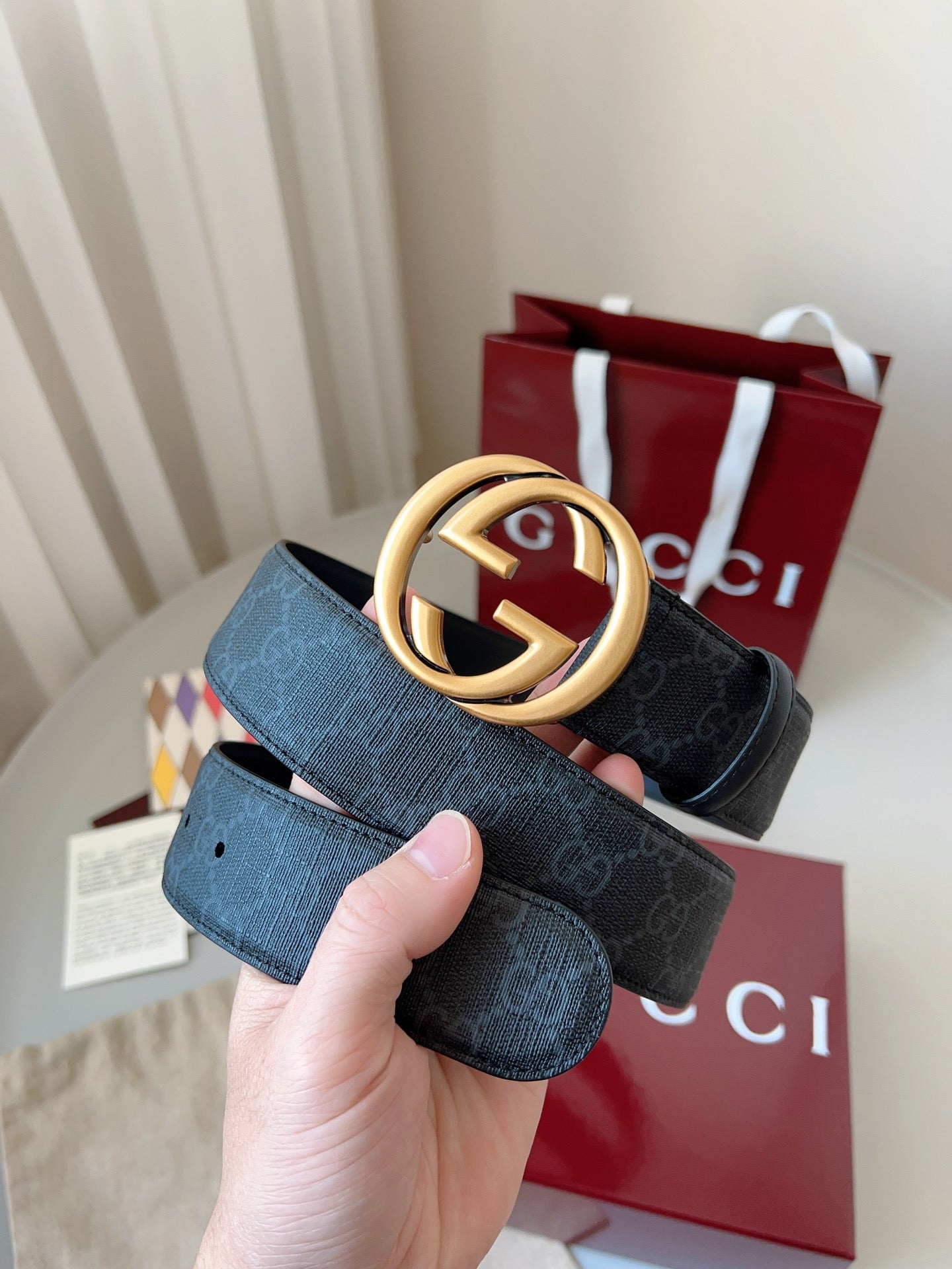 195NB2PDE Stylish high-quality leather belt