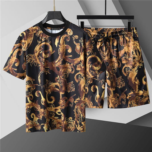 135WV110UDE Stylish shirt and shorts set
