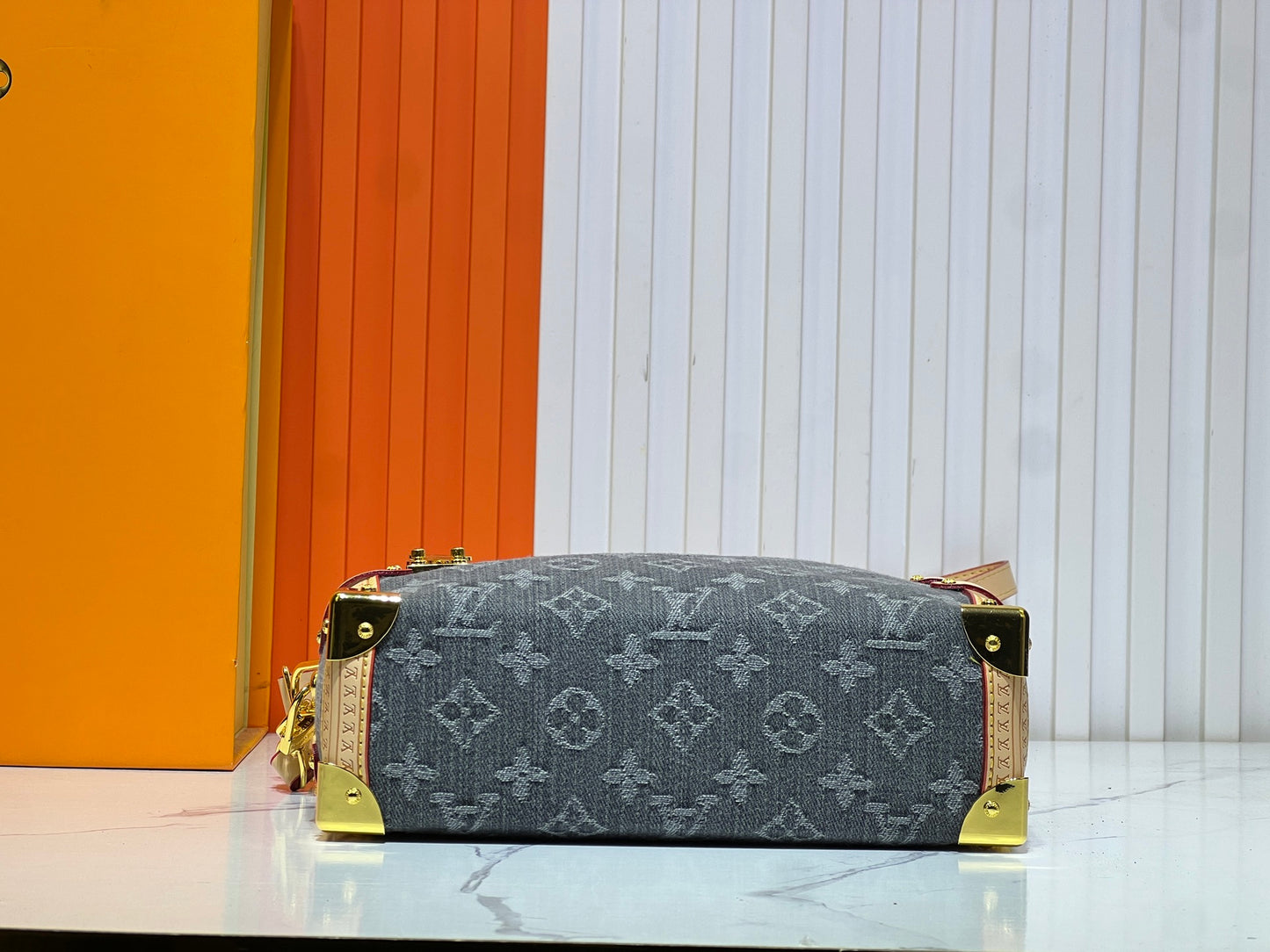 155NE20BDE Stylish canvas denim bag