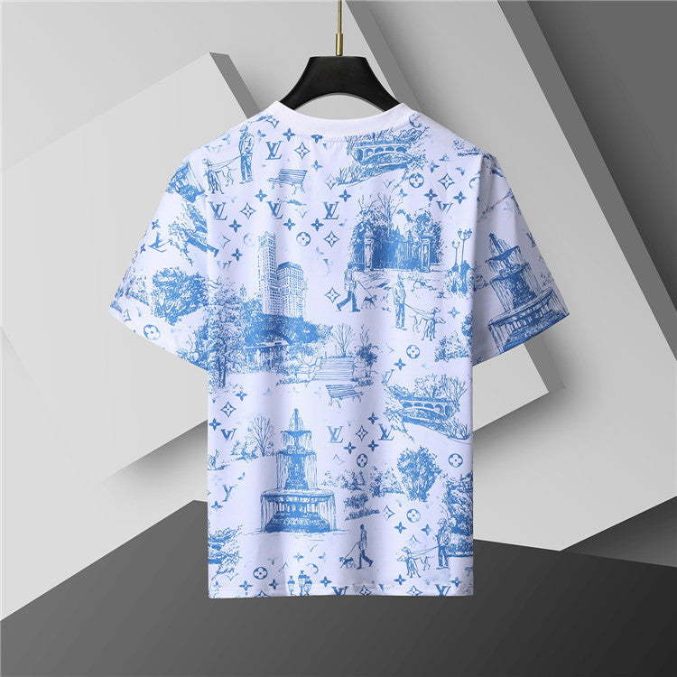 135WE107UDE Stylish shirt and shorts set