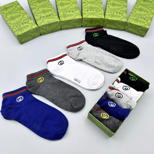 235QB62SDE Stylish socks(5 pairs )