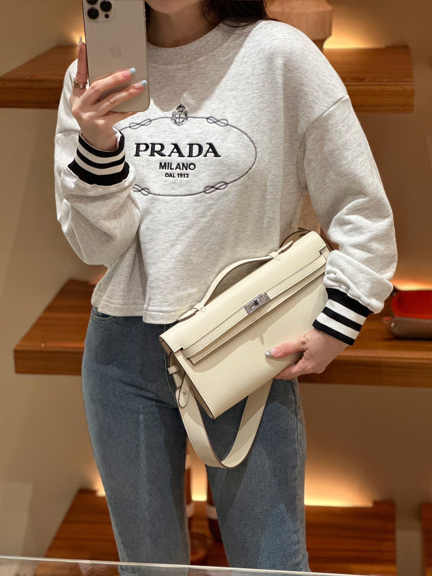 1XH68BDE Stylish leather bag