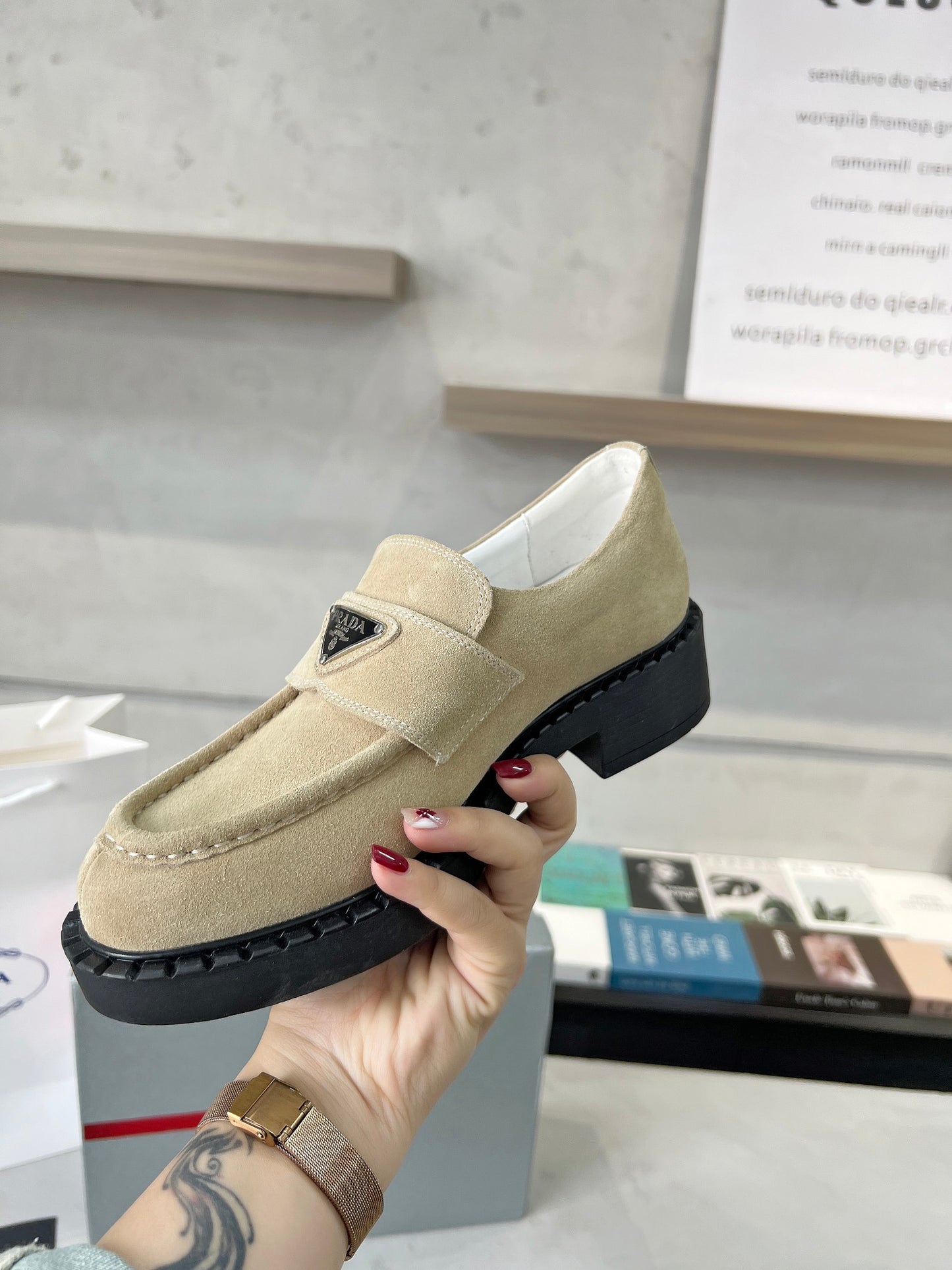 285ZPD64ZDE Stylish  leather  Casual shoes