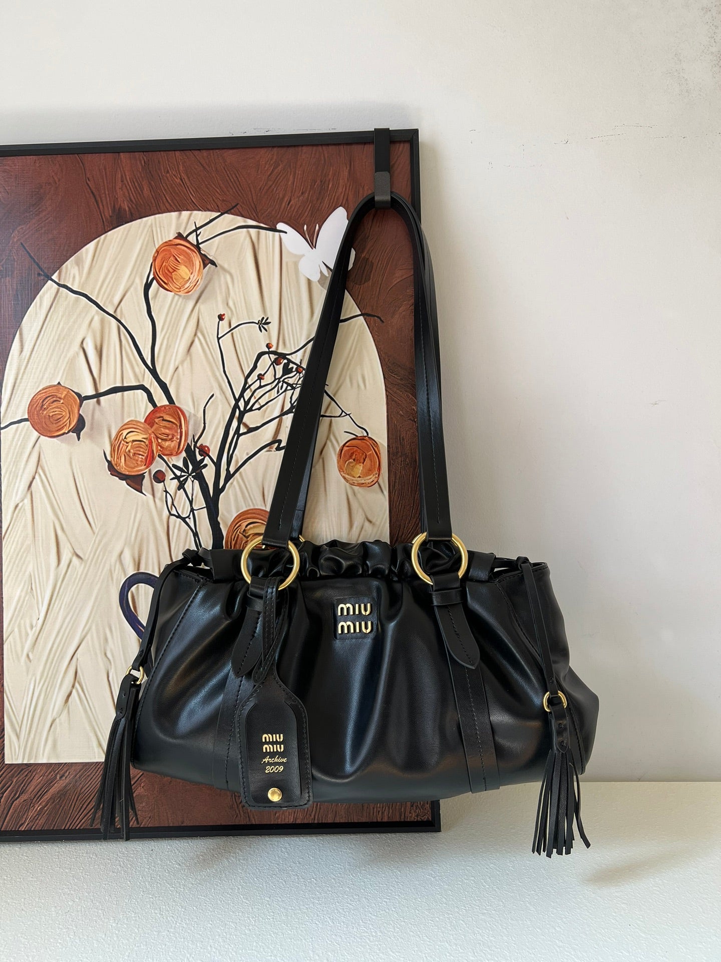 1WA79BDE Stylish leather bag