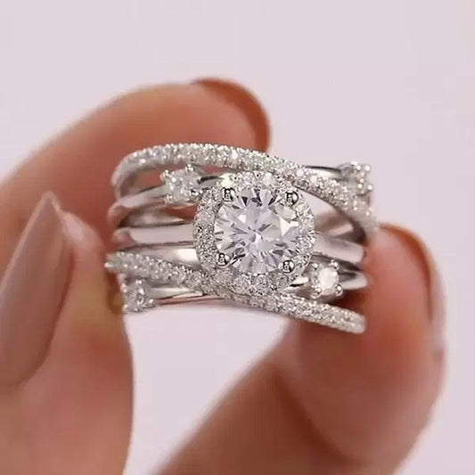 PYA3JDE Stylish  Diamond Ring High Quality Wedding Ring