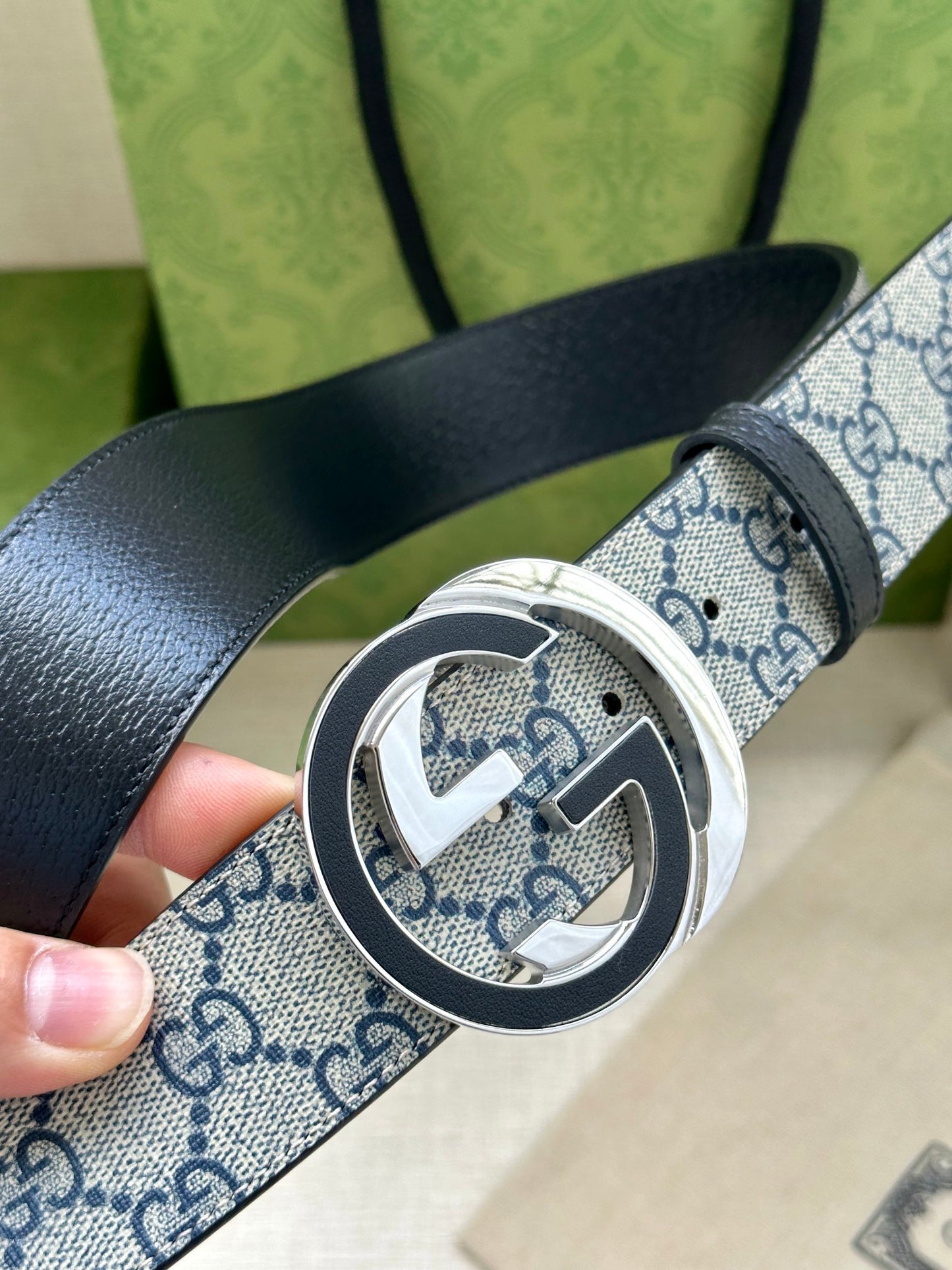 195NB1PDE Stylish high-quality leather belt