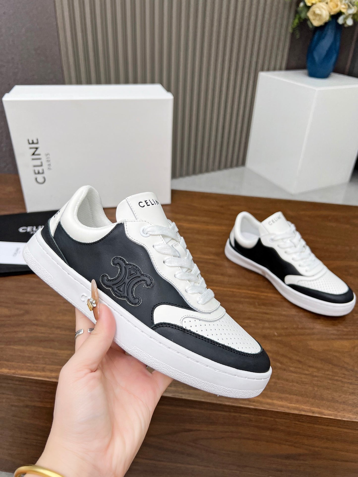 285ZN54ZDE Stylish leather Shoes