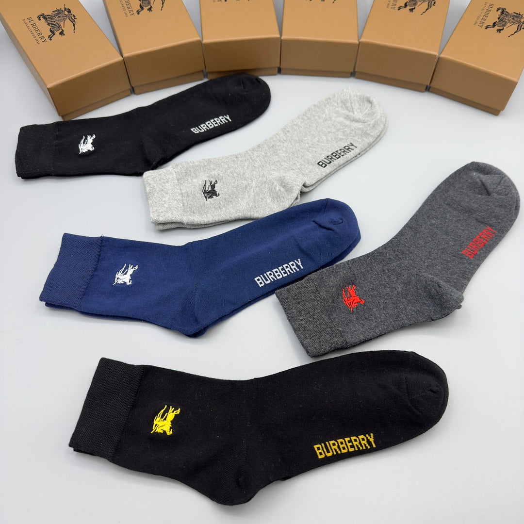 235QR24SDE Stylish socks(5 pairs )