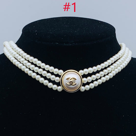 84C7XDE Stylish  Earrings  Necklaces