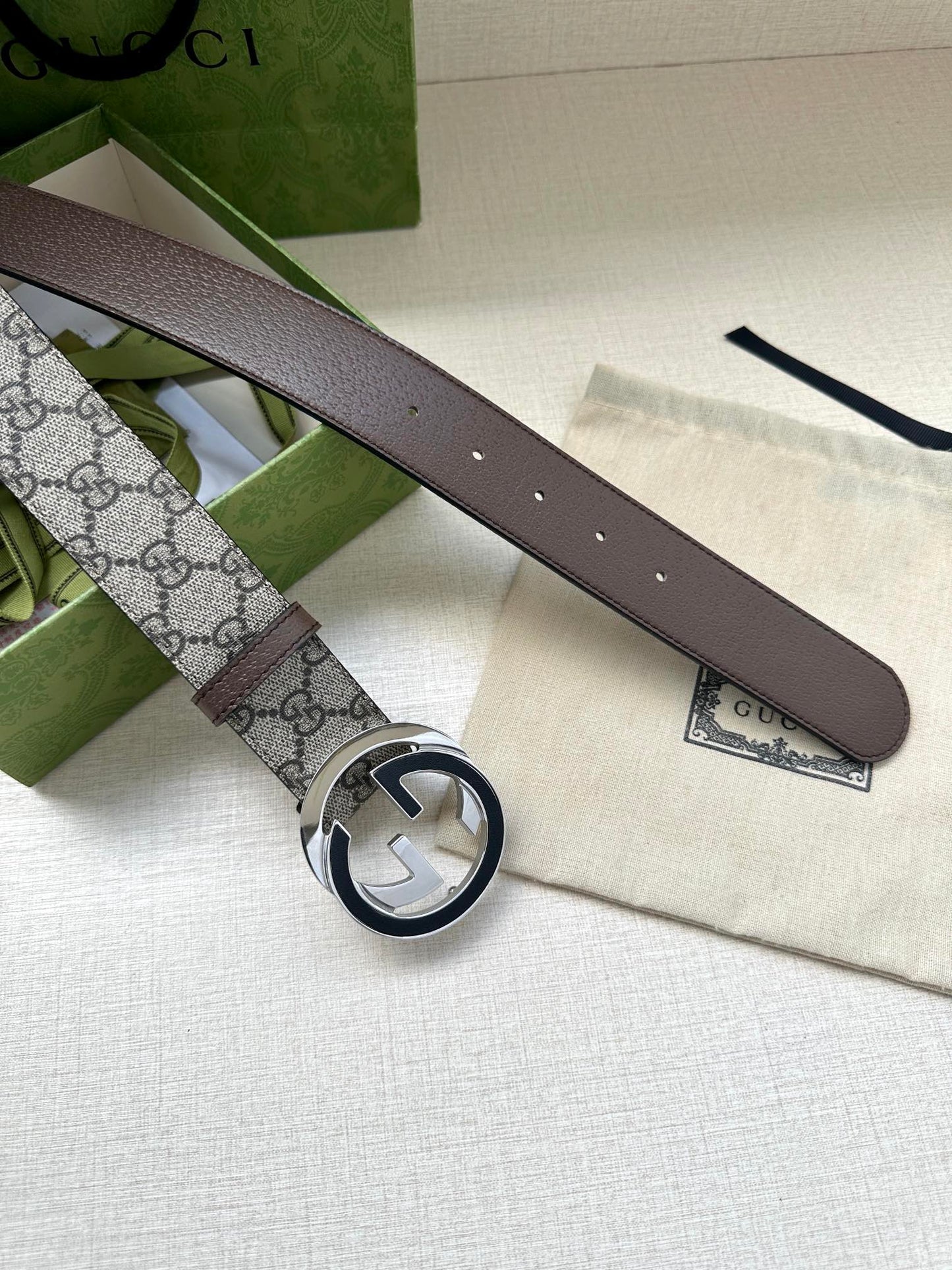 195NB1PDE Stylish high-quality leather belt