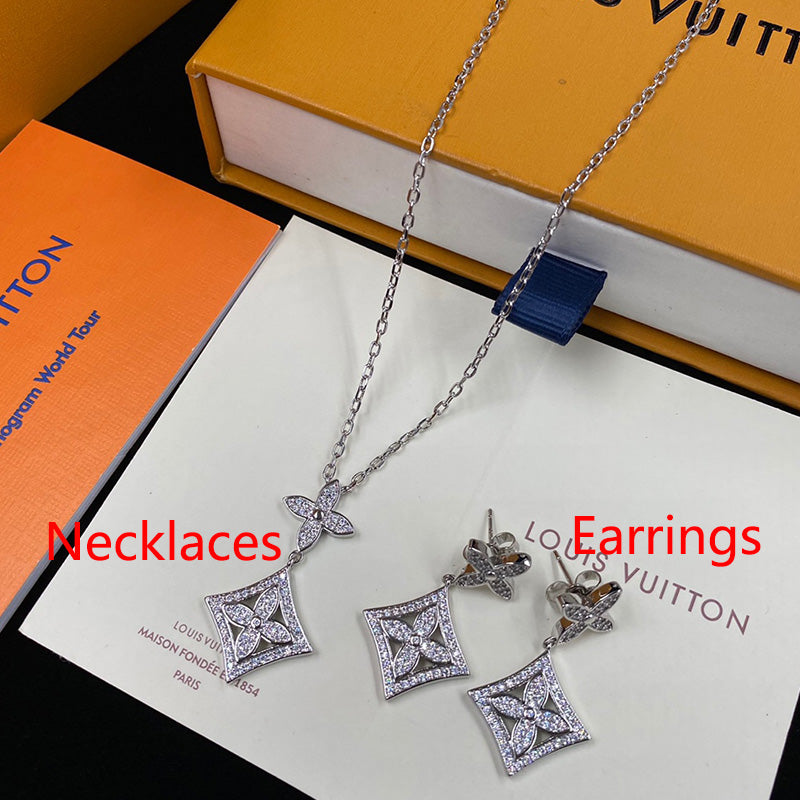 1YE249XDE Stylish  Earrings Necklaces