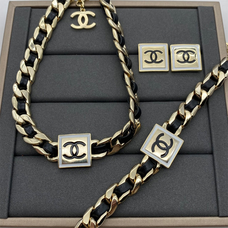 1NV82XDE Stylish  necklace bracelet earrings