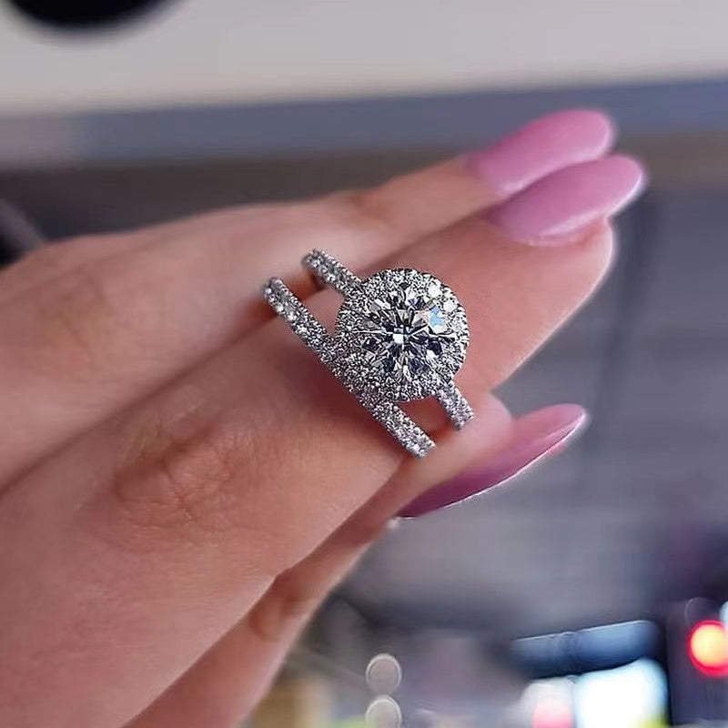 PYA36JDE Stylish  Diamond Ring High Quality Wedding Ring